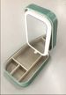 With LED Mirror Portable Travel Makeup Cosmetics Box Touch Light Storage Organizer_maomaolike.com
