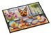 Decorating Easter Australian Terrier Doormat Front Door Mat Indoor Outdoor Rugs For Entryway, Non Slip Washable Low Pile, 24H X 36W_maomaolike.com