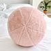 Rabbit Fur Malteser Round Pillow Homestay Decoration Sofa Pillow Bedroom Chair Cushion Waist Pillow_maomaolike.com