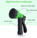 8 Adjustable Water Modes ABS Garden Water Spray Gun Nozzle, Multipurpose Hose Sprayer Tool For Outdoor Plant Irrigation
_maomaolike.com
