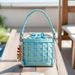 Unique Design Hollow Woven Drawstring Bucket For Women, 2026 Spring/summer Fashion Handbag, Versatile Shoulder And Crossbody Bag_maomaolike.com
