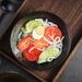 Japanese Style Ramen Large Creative Hat Trumpet Instant Noodle Ceramic Tableware Soup Bowl_maomaolike.com