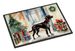 German Shorthaired Pointer Cozy Christmas Doormat Front Door Mat Indoor Outdoor Rugs For Entryway, Non Slip Washable Low Pile, 24H X 36W_maomaolike.com