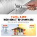 VEVOR Double Reflective Insulation Roll Foam Core Radiant Barrier 600 In X 48 In X7/32 In_maomaolike.com