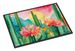 Arizona Saguaro Cactus Blossom In Watercolor Doormat Front Door Mat Indoor Outdoor Rugs For Entryway, Non Slip Washable Low Pile, 24H X 36W_maomaolike.com