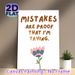 Inspirational Quote Painting Poster, Warm-toned Hand-drawn Floral & Typography Poster, Uplifting Motivational Decor Ideal For Home Office, Bedroom_maomaolike.com