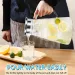 1/2Pcs Transparent Heat-Resistant Glass Cold Kettle And Cups Water Pot With Handle Large Capacity Household Jug_maomaolike.com