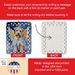 Wheaten Terrier My Angel Porcelain Ornament Christmas Tree Hanging Decorations For Home Christmas Holiday, Rectangle, Gift, Multicolor_maomaolike.com