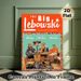 The Big Lebowski Movie Painting Poster, Vibrant Retro Vintage Style Poster, Nostalgic Iconic Bowling Scene With Main Characters, Ideal Decor For Home_maomaolike.com
