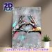Graffiti Heart Hands Painting Poster, Vibrant Street Art Style Poster, Urban-inspired Hand Heart Design With Colorful Graffiti Details, Ideal For_maomaolike.com