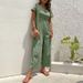 Women's casual commuting nine-point pants summer wide-leg jumpsuit women_maomaolike.com