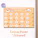 Bedtime Reward Chart Painting Poster, Cute Cartoon-style Poster With Unicorn, Cat & Stars, Encourages Staying In Bed All Night, Ideal For Bedroom_maomaolike.com
