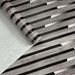Brown Adhesive Tape Striped 3D Living New Model✠Imitation Grid PVC Bedroom Background Self Dining Room Wall E18_maomaolike.com