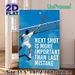 Tennis Motivational Painting Poster, Vibrant Stylized Tennis Player Scene Poster, Inspirational Quote To Boost Motivation, Ideal For Gym, Sports Room_maomaolike.com