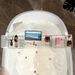 Extendable Bathtub Shelf Tray, Light-Luxury Bathing Storage Board, Acrylic Bathroom Companion Rack, Tub Stand_maomaolike.com
