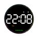 Digital Electronic Perpetual Calendar Living Room Simple Decoration LED Colorful Smart Clock Wall Hanging 6635_maomaolike.com