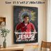 St. Carlo Acutis Religious Painting Poster, Chalkboard-style Portrait Poster, Inspirational Religious Quote Decor Ideal For Home, Prayer Room, Church_maomaolike.com