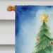 German Shorthaired Pointer Christmas Reindeer House Flag Large Porch Sleeve Pole Decorative Outside Yard Banner Artwork Wall Hanging, Polyester, House Size, Multicolor_maomaolike.com