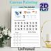 Thai Alphabet Learning Painting Poster, Clear Educational Illustrated Poster, Assists With Thai Letter Writing And Recognition, Suitable For Language_maomaolike.com