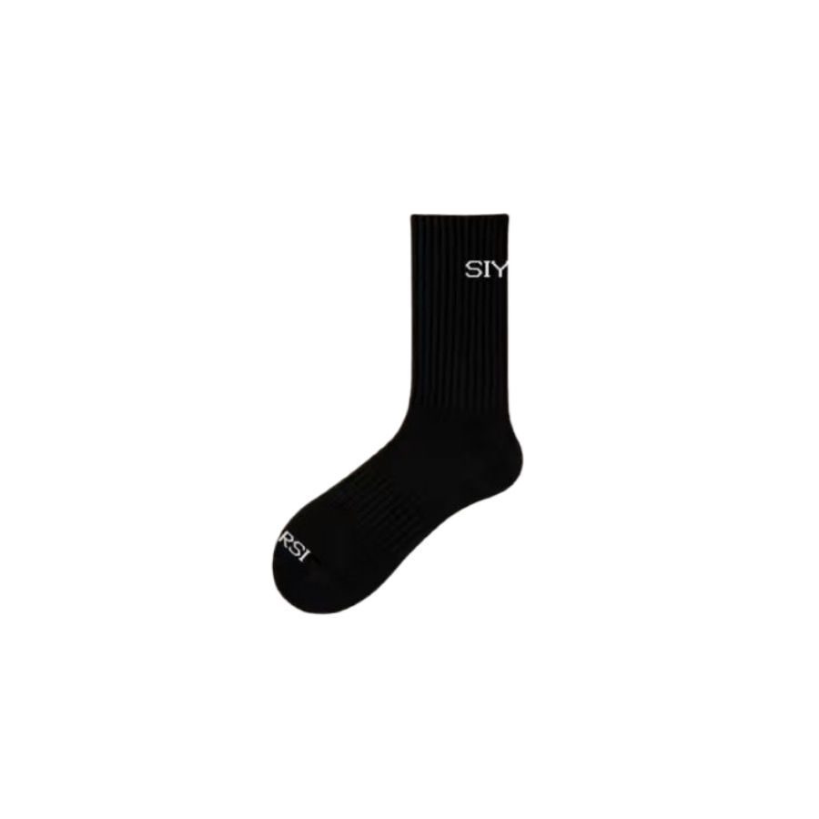 Cotton Black And White Socks For Men High Tops Deodorant Wicking Sweat Preppy Growth Socks For Men_maomaolike.com
