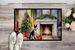 Basenji Cozy Christmas Doormat Front Door Mat Indoor Outdoor Rugs For Entryway, Non Slip Washable Low Pile, 24H X 36W_maomaolike.com