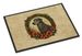 Scottish Deerhound Christmas Flowers Doormat Front Door Mat Indoor Outdoor Rugs For Entryway, Non Slip Washable Low Pile, 24H X 36W_maomaolike.com