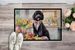 Decorating Easter Portuguese Water Dog Doormat Front Door Mat Indoor Outdoor Rugs For Entryway, Non Slip Washable Low Pile, 24H X 36W_maomaolike.com
