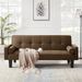 fabric Sofa, Medieval Love Seat Sofa Furniture, With Pillows, Living Room Button Tufted Sofa, Pull Point Design_maomaolike.com