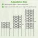3-Pack Outdoor Sturdy Reliable Construction Plant Support Frame For Raised Garden Bed_maomaolike.com