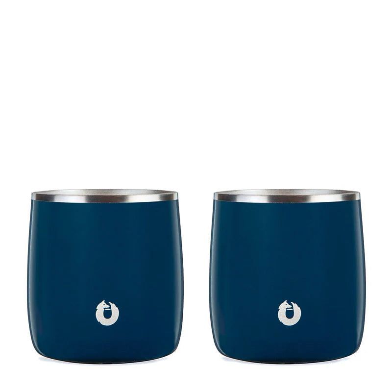 Stainless Steel Rocks Glass, Set Of 2 - Navy_maomaolike.com