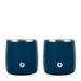 Stainless Steel Rocks Glass, Set Of 2 - Navy_maomaolike.com