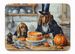Bloodhound Fall Kitchen Pumpkins Memory Foam Kitchen Mat Machine Washable Anti-Fatigue Mat Cushion Comfort Bath Mat Or Kitchen Rug_maomaolike.com