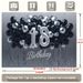 18th Birthday Party Banner - 2D Flat Polyester Backdrop, Wall Hanging Photo Props, Party Decor_maomaolike.com