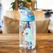 1pc 16.23oz Cute Cartoon Water Bottle, Portable Sports Water Cup With Straw, Suitable For Outdoor Camping Picnic Travel_maomaolike.com