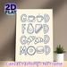 Good Food Good Mood Themed Painting Poster, Minimalist Hand-drawn Breakfast Foods Poster, Warm Food-themed Decor Ideal For Kitchen And Dining Area_maomaolike.com