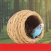 Parrot Grass Bird Egg Laying Budgerigar Cockatiel Breeding Nest Durable Bite-Resistant Warm House For Finches And_maomaolike.com