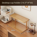 Clearance Desktop Holder Storage Small Multi-layer Dining Table Countertop Water Tea Set Organizer Double-layer Cup Rack_maomaolike.com