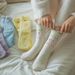 Winter new thick warm coral fleece women's socks cute cartoon embroidered three dimensional ears home confinement floor socks_maomaolike.com