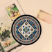 Placemat Bohemian Nordic Style Coaster Table Rubber Water Absorbent Non-Slip Insulation Bowl Plate Mat Heat Resistant_maomaolike.com