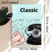 Classic Fiction Painting Poster, Vintage Cartoon Style Poster, Retro Rotary Phone, Envelopes & Illustrated Books Design, Nostalgic Literary Decor_maomaolike.com