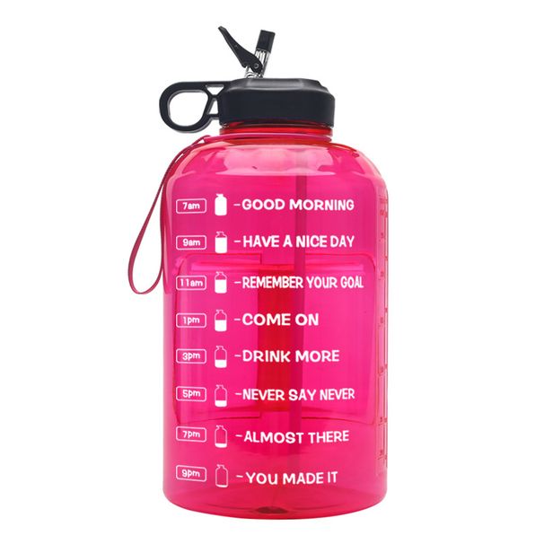 New 3.78L large capacity sports water bottle Gym plastic sports water bottle_maomaolike.com