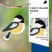 Yegbong Bird Pendant Garden Branch Pendant Cartoon Felt Cloth Colorful Bird Balcony Window Decoration_maomaolike.com