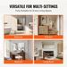 Square Wall Mounted Mirror 30" X 48" Mirror With Aluminium Alloy Frame_maomaolike.com