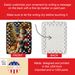 Old English Sheepdog And Santa Claus Porcelain Ornament Christmas Tree Hanging Decorations For Home Christmas Holiday, Rectangle, Gift, Multicolor_maomaolike.com