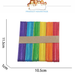 Ice Cream Colorful Popsicle DIY Handmade Strips Wooden Sticks Kindergarten Children's Educational Toys_maomaolike.com