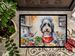 Bearded Collie The Chef Doormat Front Door Mat Indoor Outdoor Rugs For Entryway, Non Slip Washable Low Pile, 24H X 36W_maomaolike.com