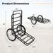 Double-Layer Deer Cart With 20 Inch Rubber Wheels_maomaolike.com