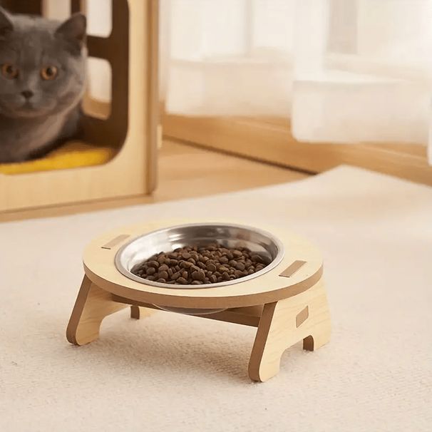 Pet Feeding Bowls Large Capacity Stainless Steel Pet Feeding Bowl Feeder_maomaolike.com