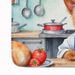 Australian Terrier The Chef Memory Foam Kitchen Mat Machine Washable Anti-Fatigue Mat Cushion Comfort Bath Mat Or Kitchen Rug_maomaolike.com