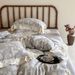SetMicrofiber French-style Cotton-linen Yarn-dyed Four-piece Bedding Set With Large Lace Duvet Cover And Sheet, Girlish_maomaolike.com